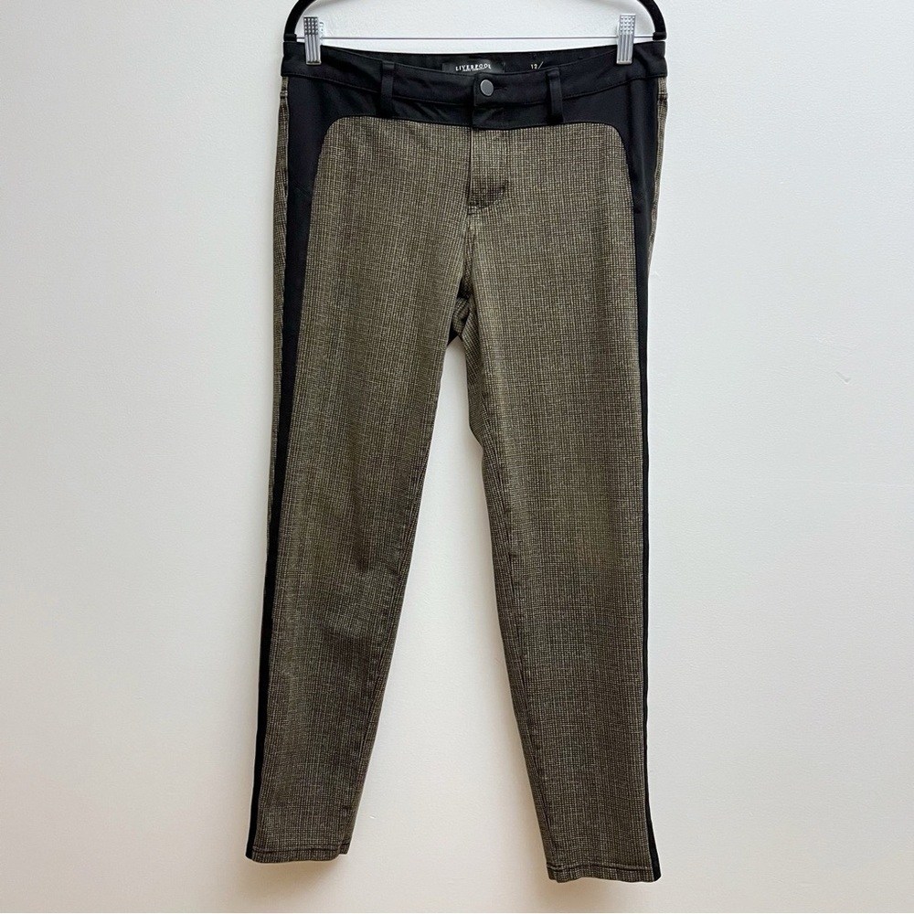 Liverpool Jean Company Faux Leather Felicia Panel Leggings Women’s 12/31